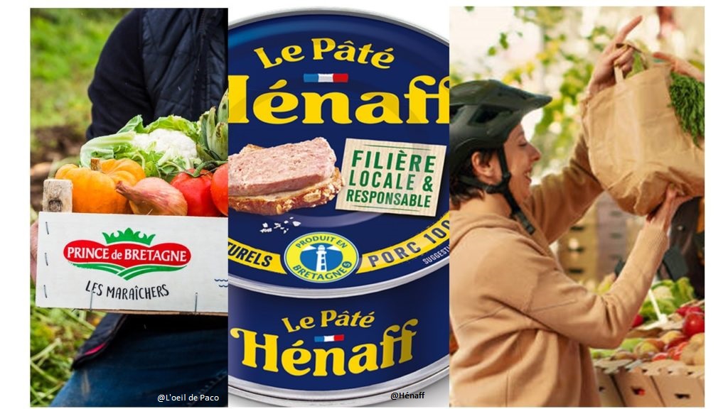 Présentation de produits locaux
