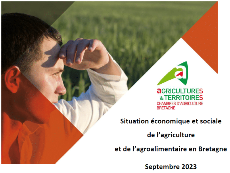 Situation économique et sociale de l’agriculture et de l’agroalimentaire en Bretagne – septembre 2023