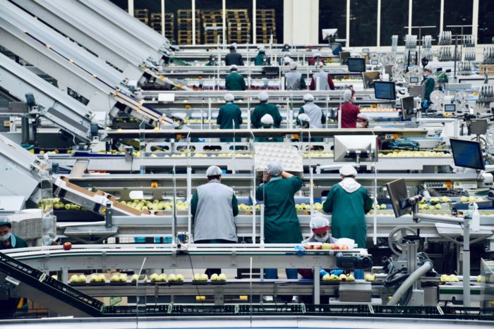 Usine pommes
