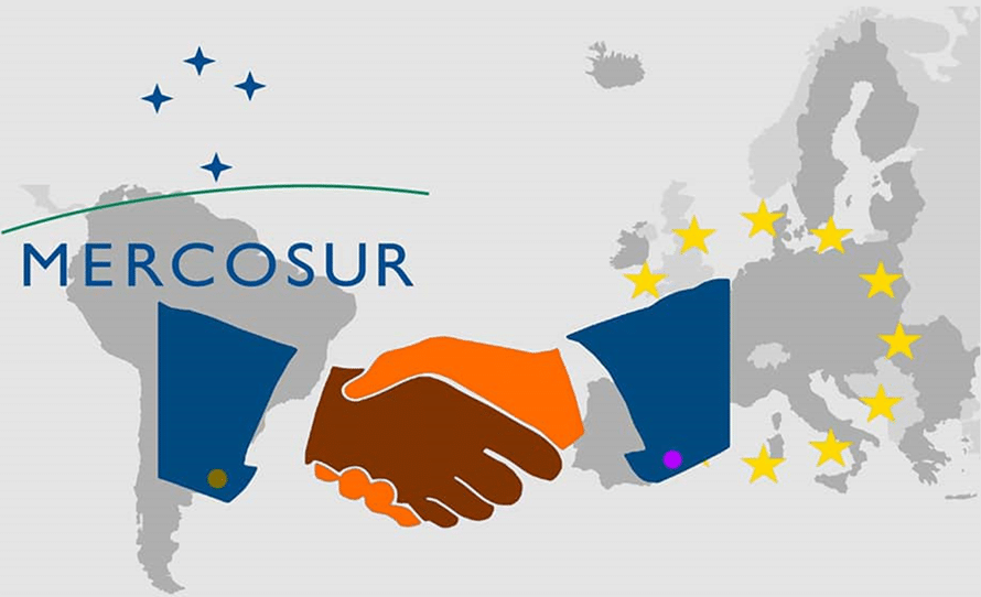 Poignée de main entre Mercosur et Europe