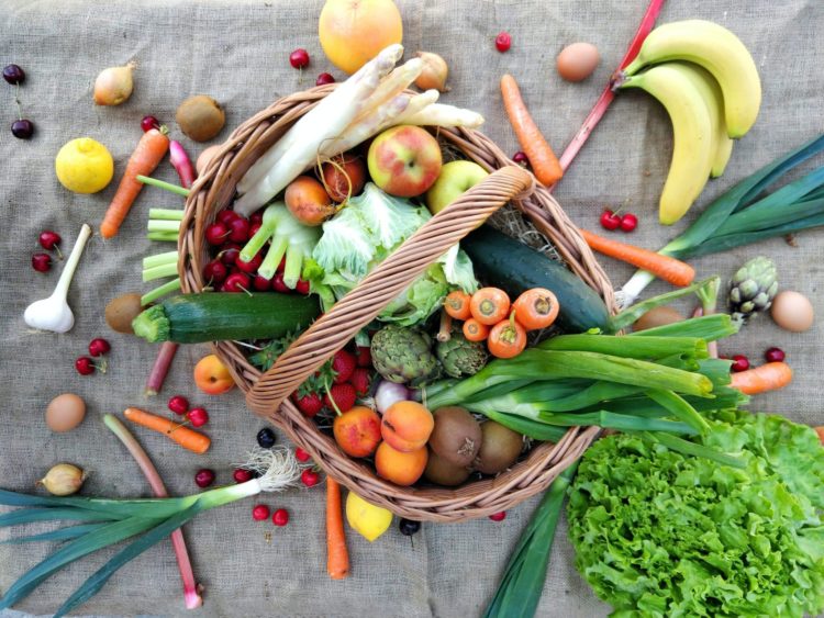 panier de légumes