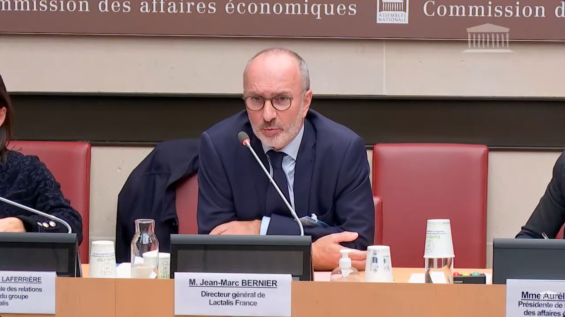 Audition de Lactalis par la Commission des affaires économiques de l'Assemblée Nationale