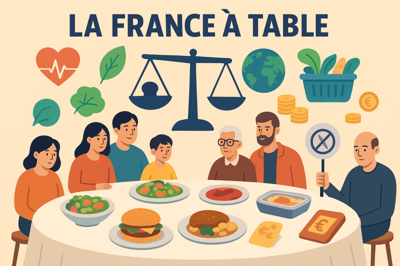 La France à table : quand l’alimentation devient un révélateur de nos fractures